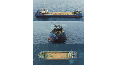 Sale of 2 x 1000m3 Split Barges