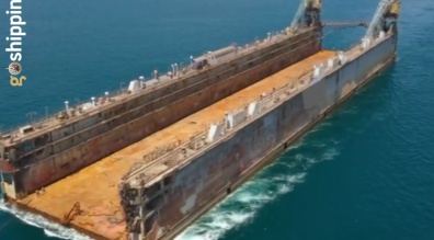 Sale & Delivery of 4500tlc Floating Dock