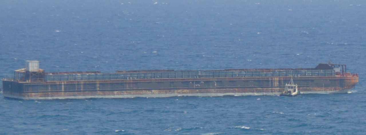 Go 1517 - Flat top deck barge - 92m
