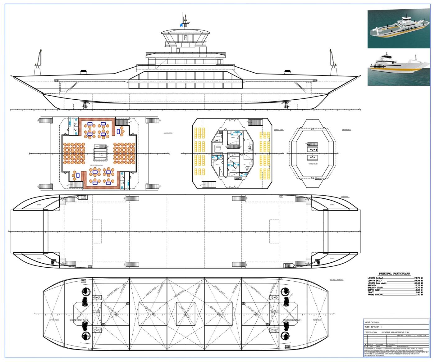 Go 1844 - Double Ended Ferry - 73m