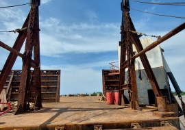 Go 1777 - Flat top deck barge - 105m